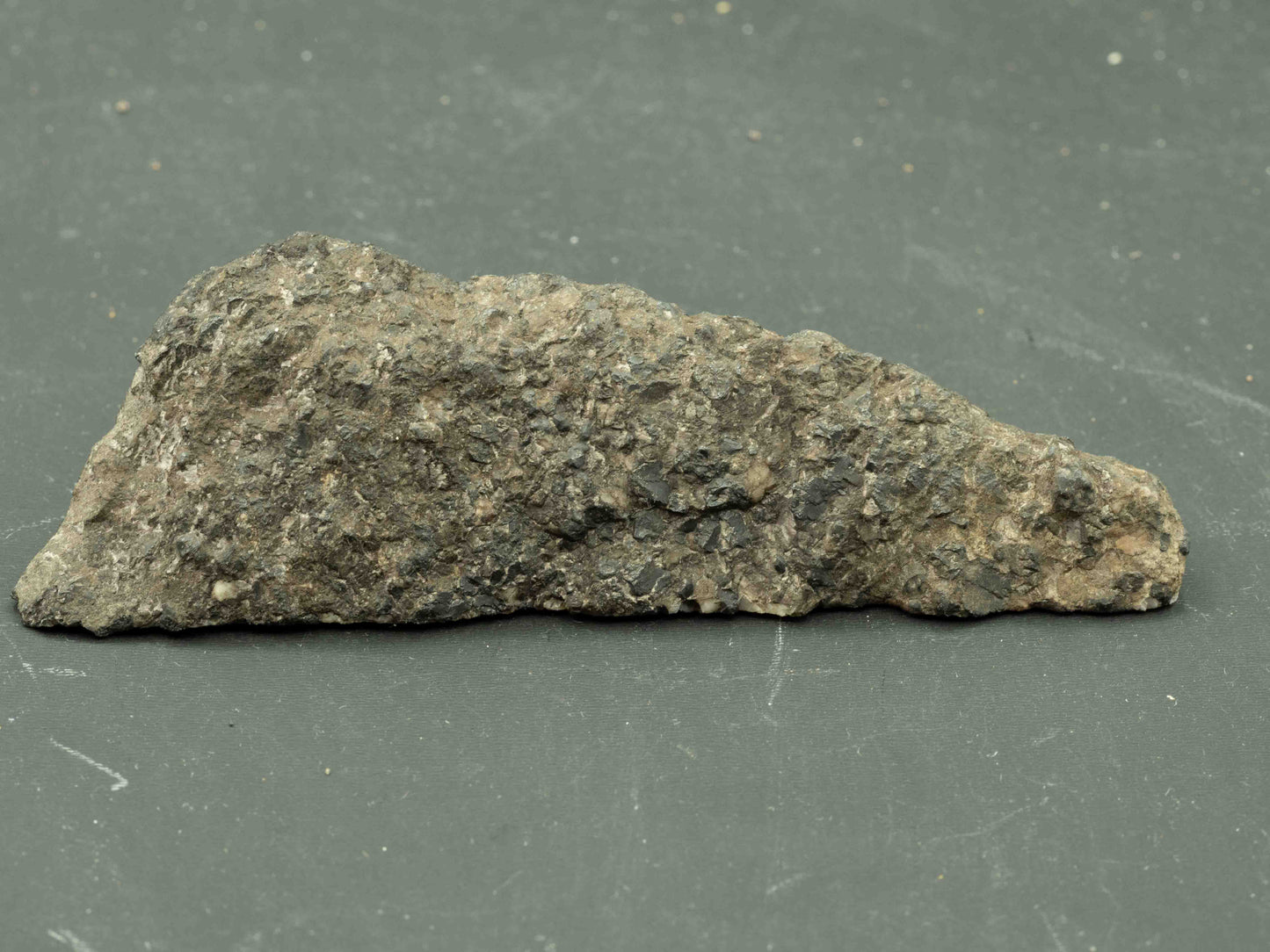 Calcite / Willemite — Sterling Hill Mine, Ogdensburg, New Jersey, USA Cut & Polished Fluorescent Specimen