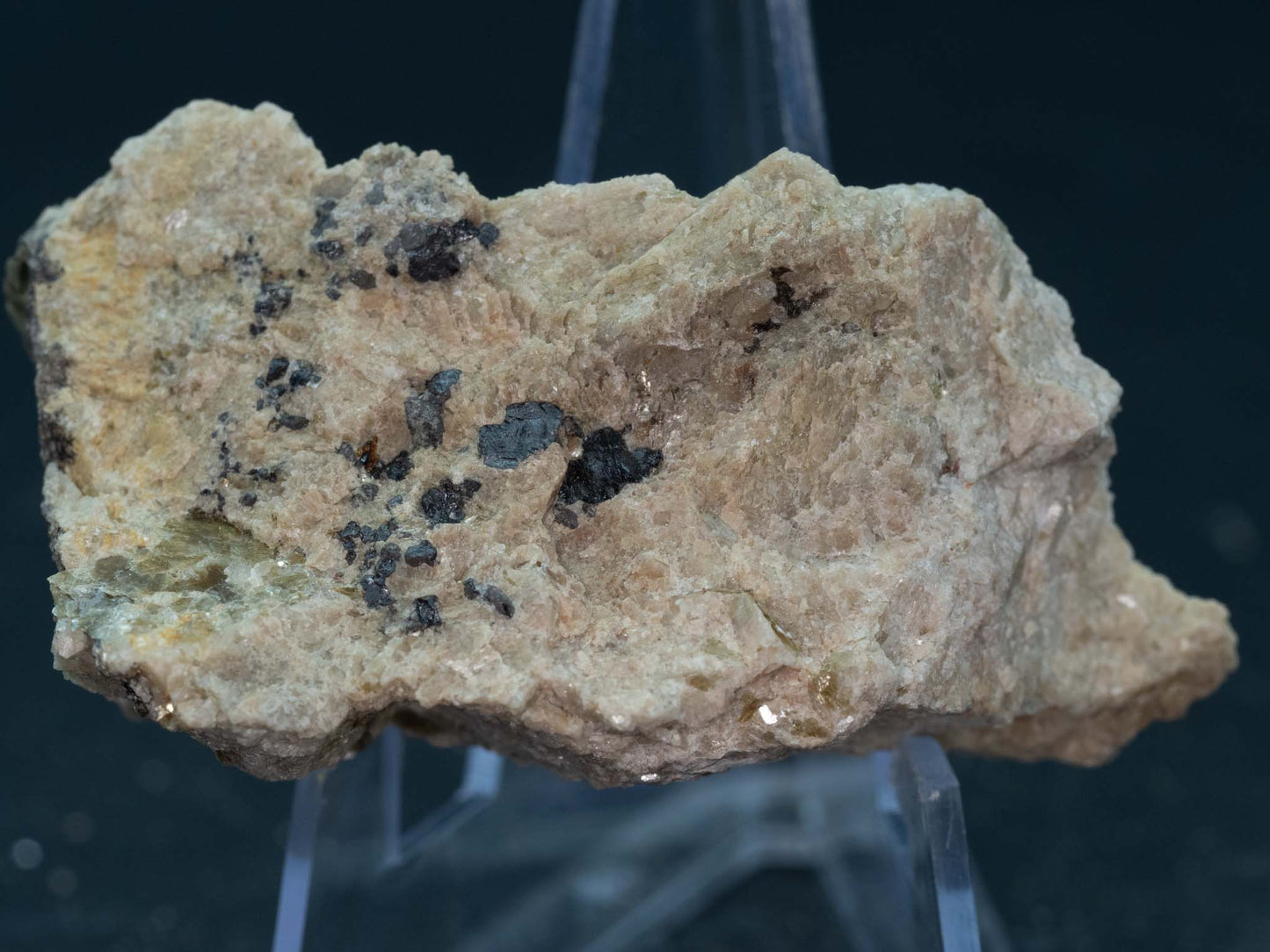 Uraninite - Palermo No. 1 Mine, Groton, Grafton County, New Hampshire, USA