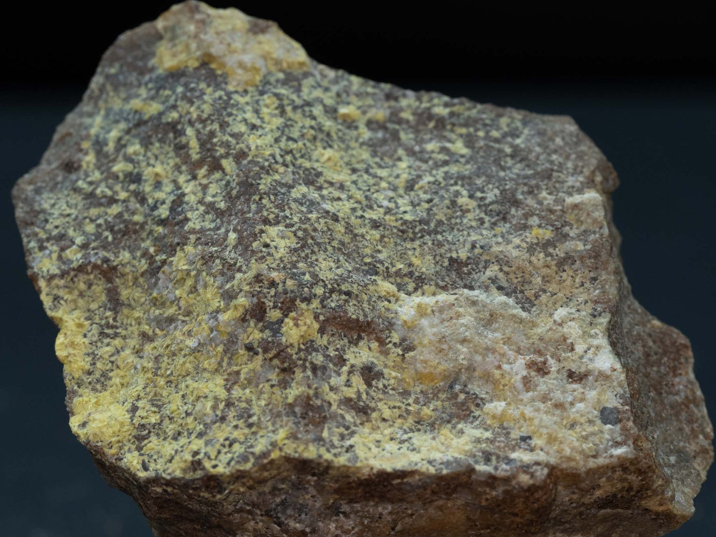 Uranophane (Lambertite) - Lusk, Wyoming, USA