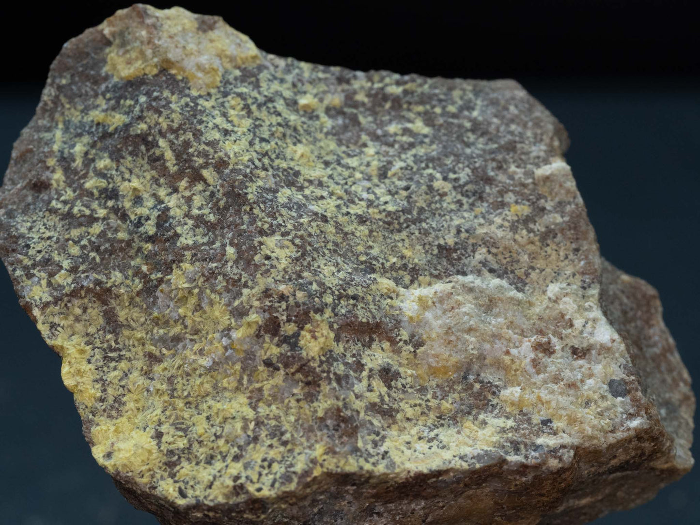 Uranophane (Lambertite) - Lusk, Wyoming, USA