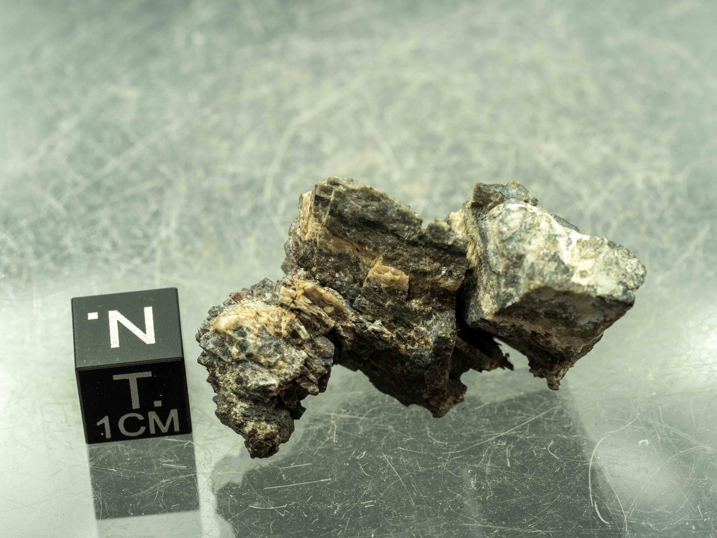 Uraninite & Native Silver Wire — Eldorado Mine, Port Radium, Northwest Territories, Canada