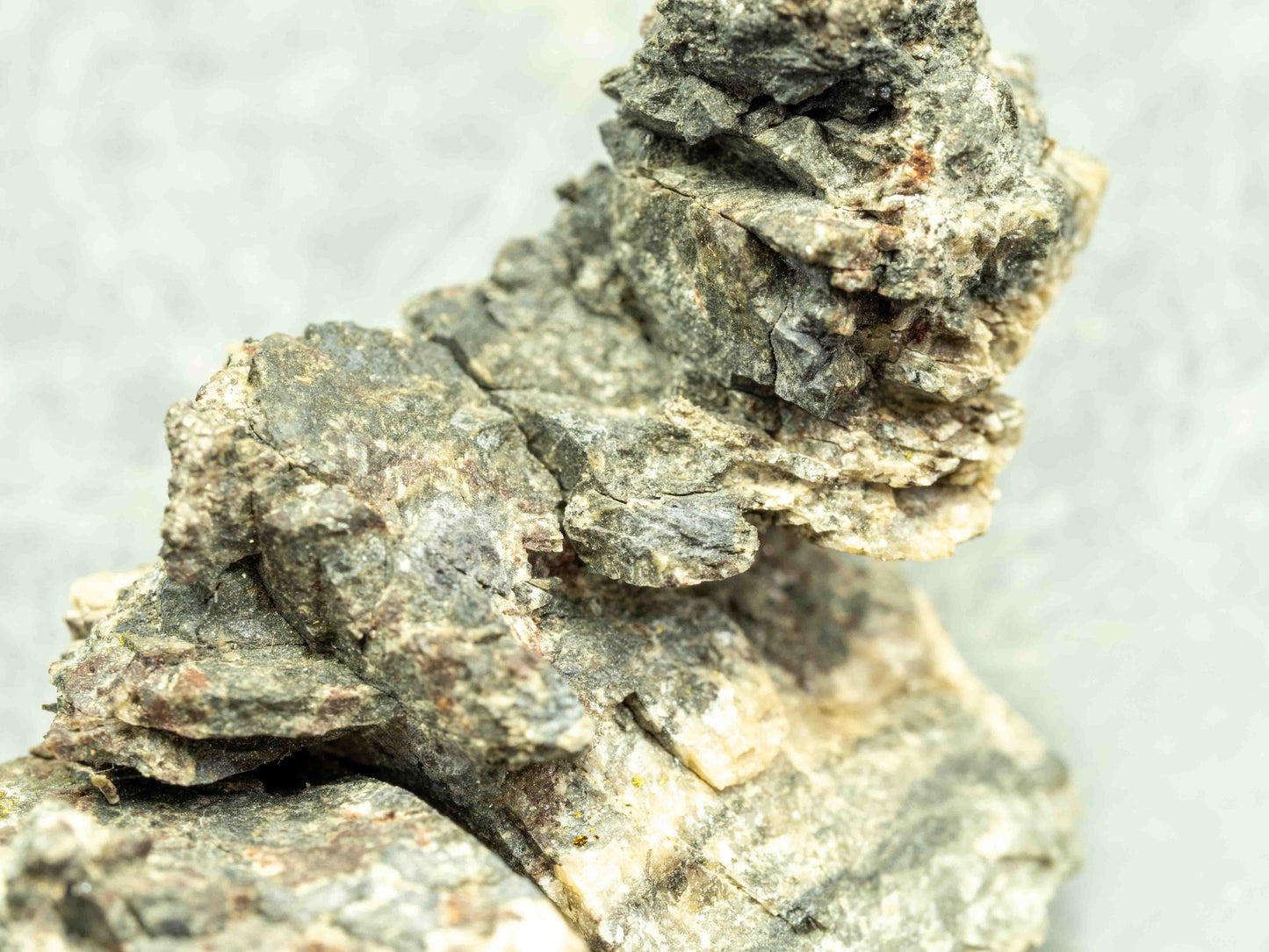 Uraninite & Native Silver Wire — Eldorado Mine, Port Radium, Northwest Territories, Canada
