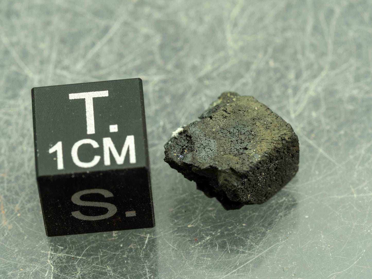Uraninite Crystal Floater — Cardiff Uranium Mine, Cardiff Township, Ontario, Canada