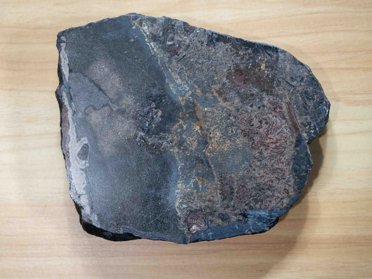 Uraninite & Native Silver — Eldorado Mine, Port Radium, Northwest Territories, Canada. Museum Cabinet Specimen