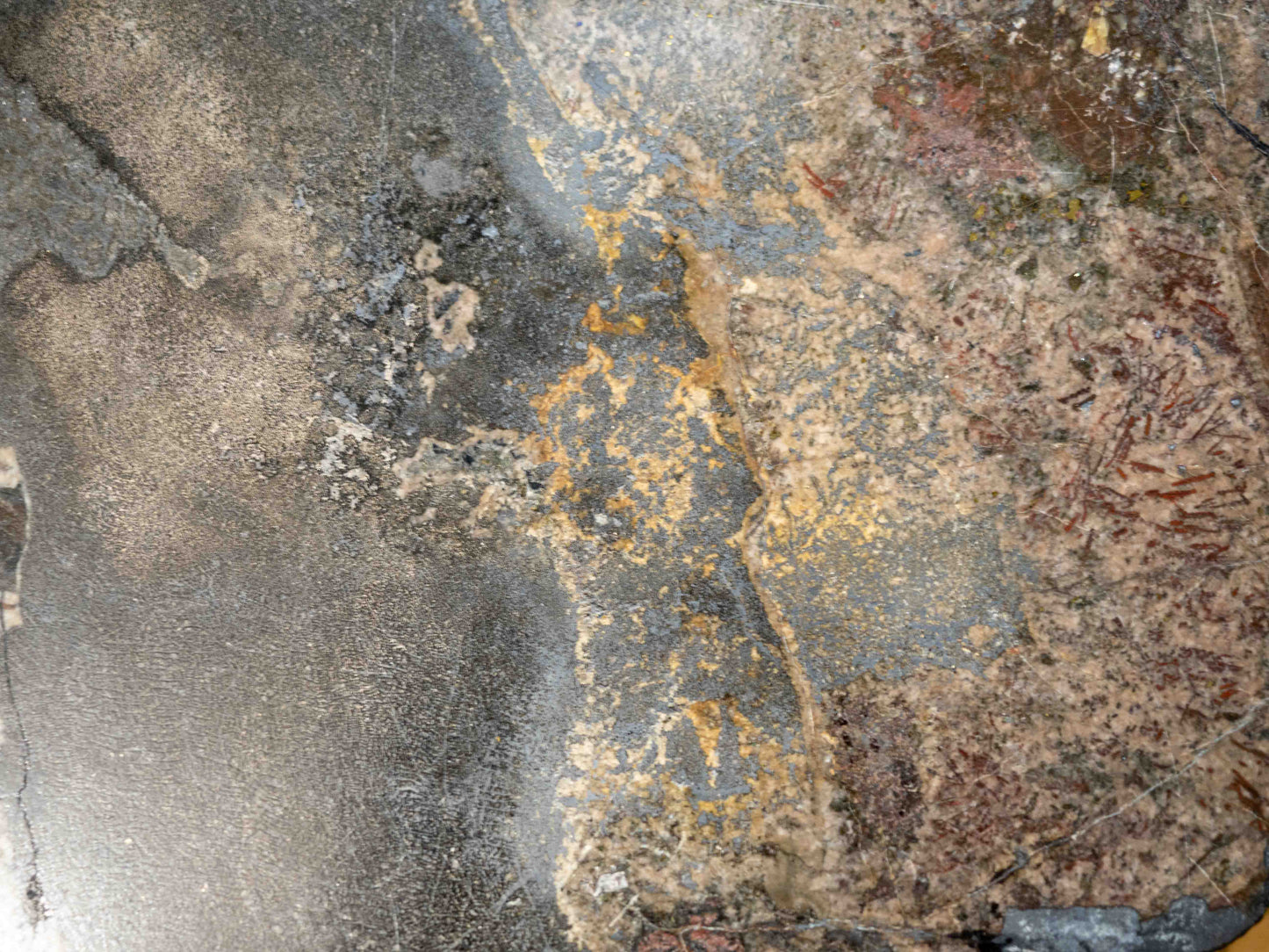 Uraninite & Native Silver — Eldorado Mine, Port Radium, Northwest Territories, Canada. Museum Cabinet Specimen