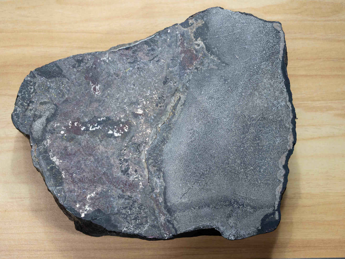 Uraninite & Native Silver — Eldorado Mine, Port Radium, Northwest Territories, Canada. Museum Cabinet Specimen