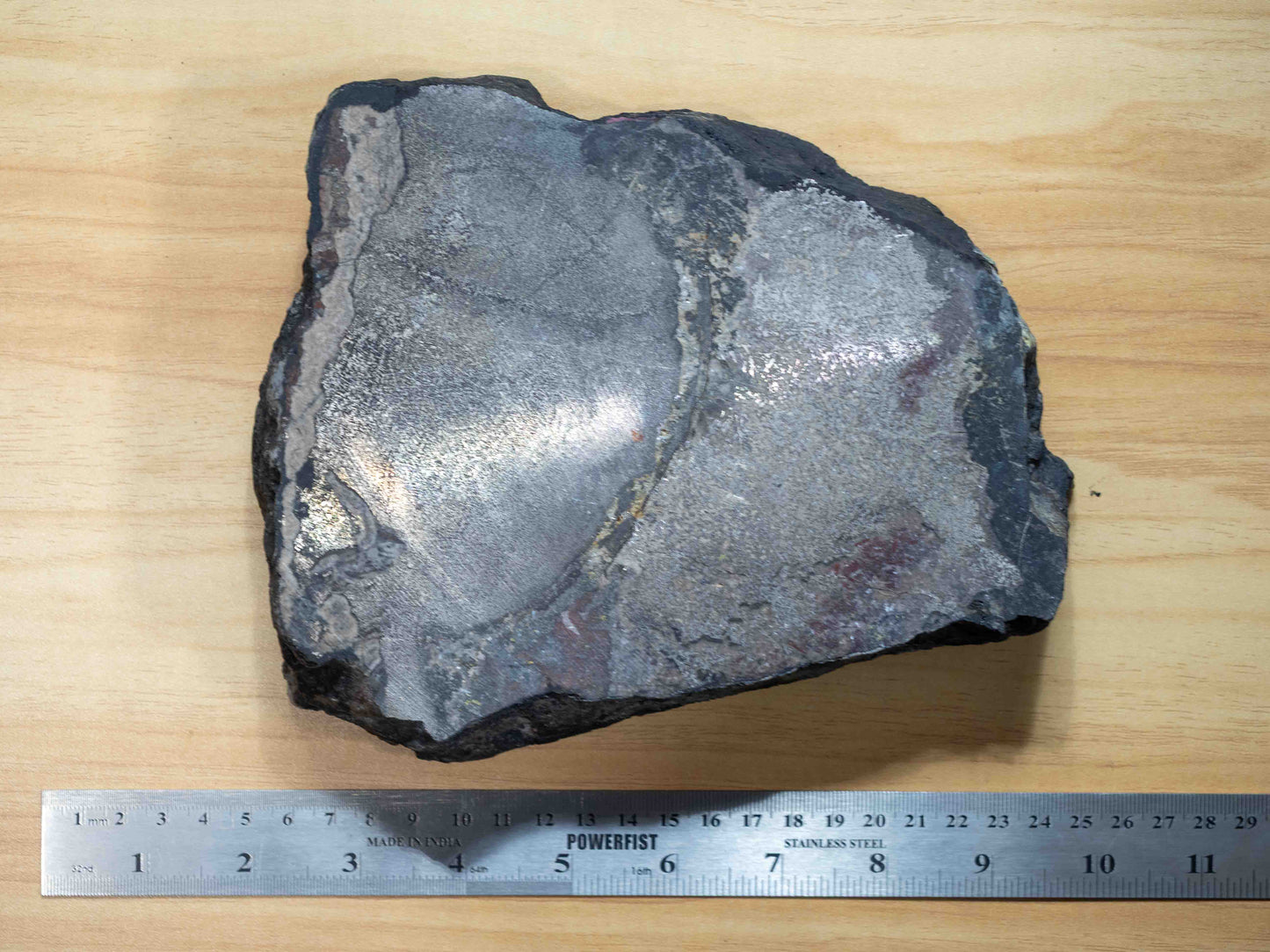 Uraninite & Native Silver — Eldorado Mine, Port Radium, Northwest Territories, Canada. Museum Cabinet Specimen