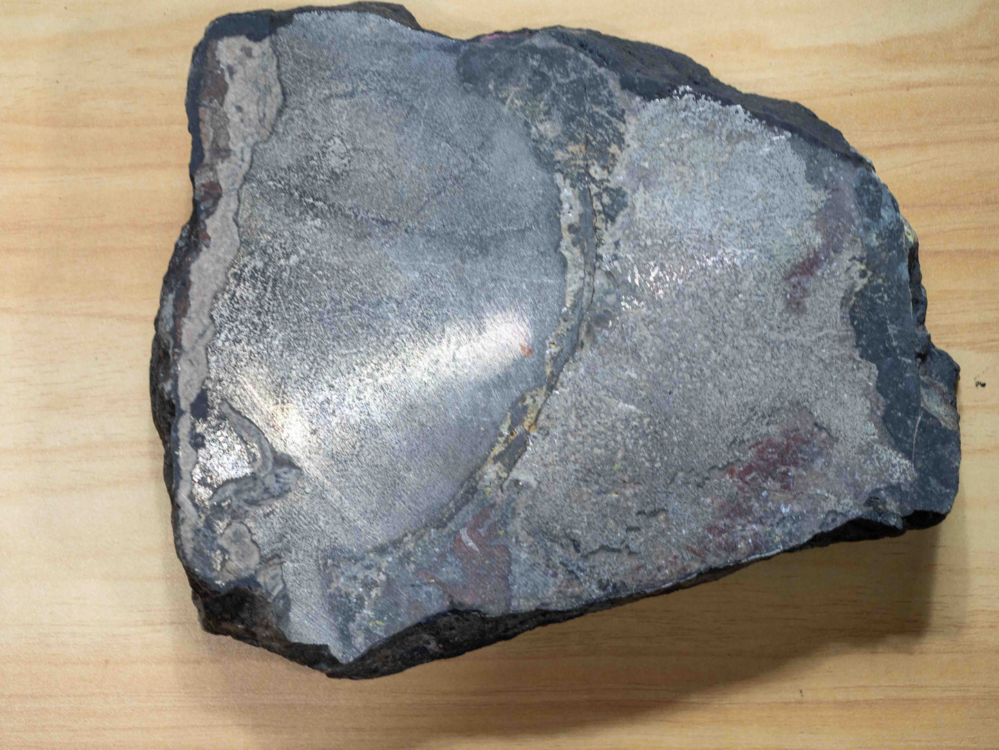 Uraninite & Native Silver — Eldorado Mine, Port Radium, Northwest Territories, Canada. Museum Cabinet Specimen