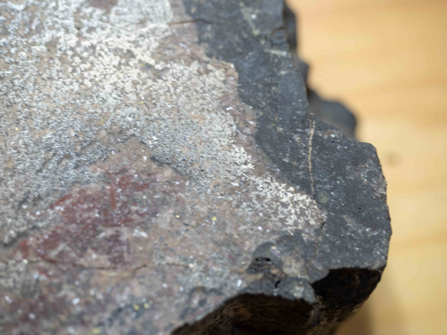 Uraninite & Native Silver — Eldorado Mine, Port Radium, Northwest Territories, Canada. Museum Cabinet Specimen