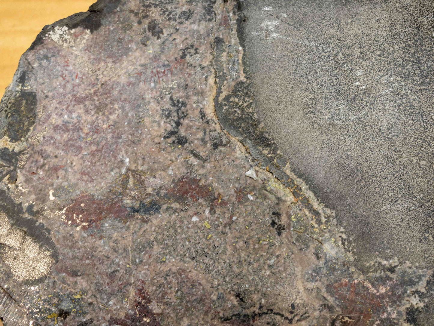 Uraninite & Native Silver — Eldorado Mine, Port Radium, Northwest Territories, Canada. Museum Cabinet Specimen