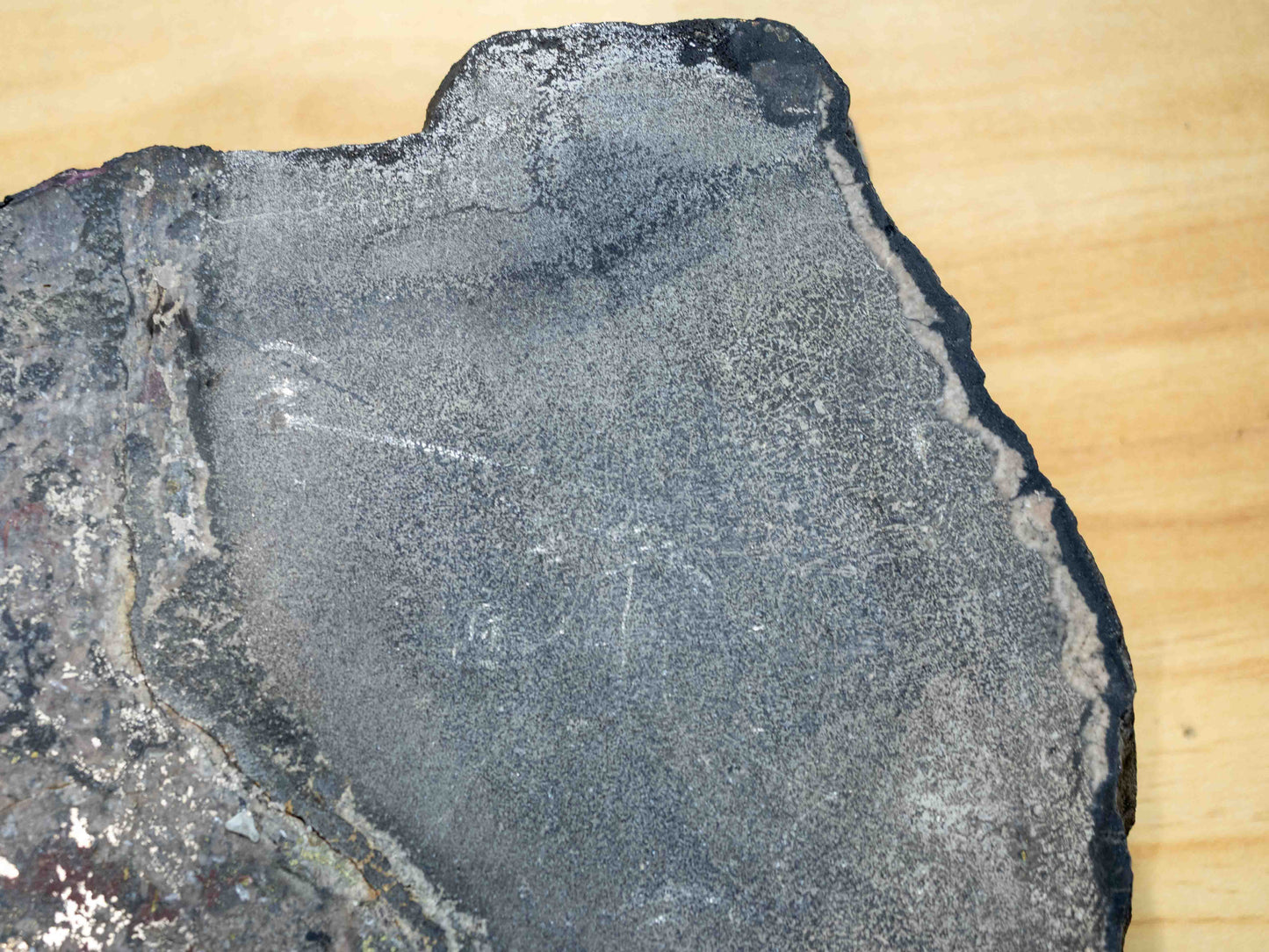 Uraninite & Native Silver — Eldorado Mine, Port Radium, Northwest Territories, Canada. Museum Cabinet Specimen