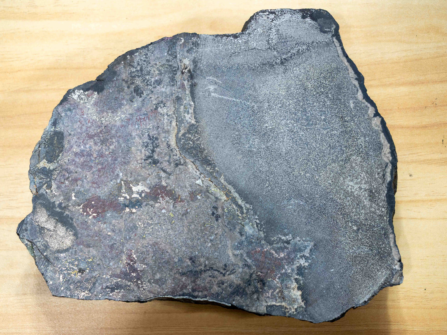 Uraninite & Native Silver — Eldorado Mine, Port Radium, Northwest Territories, Canada. Museum Cabinet Specimen