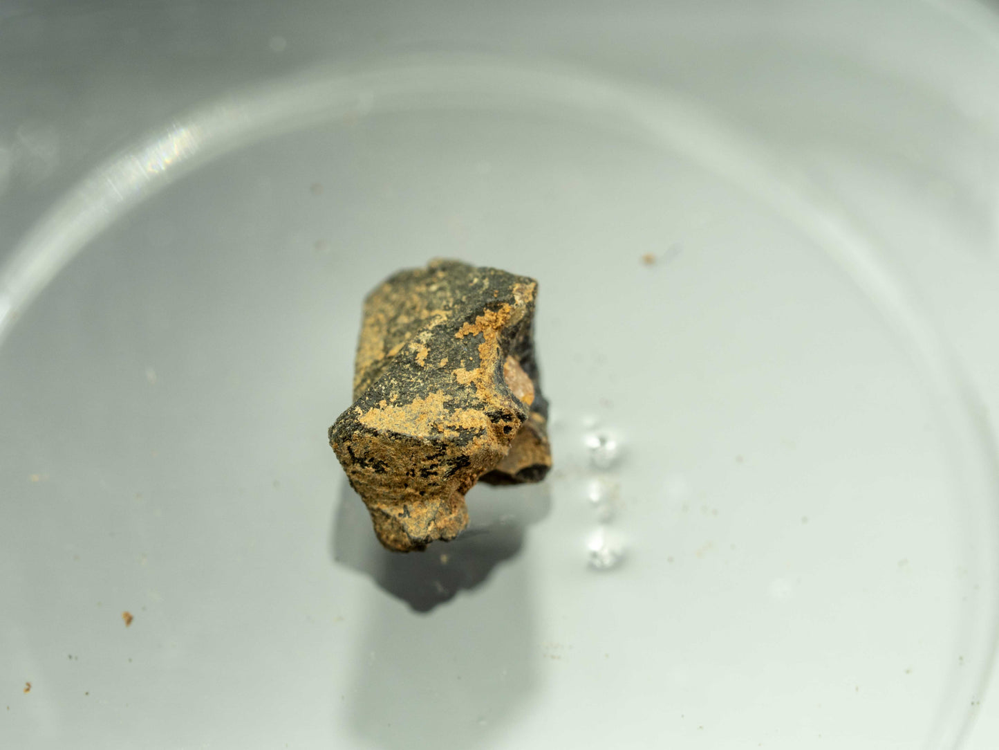 Micro Uraninite Crystal — Albion Lake, Bancroft, Ontario, Canada