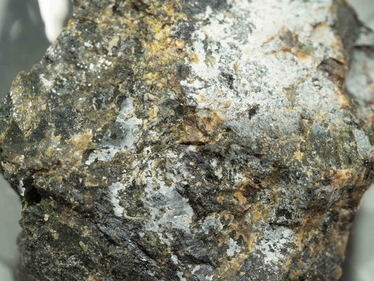 Tengerite on Thorite — Cardiff Uranium Mine, Cardiff Township, Ontario, Canada