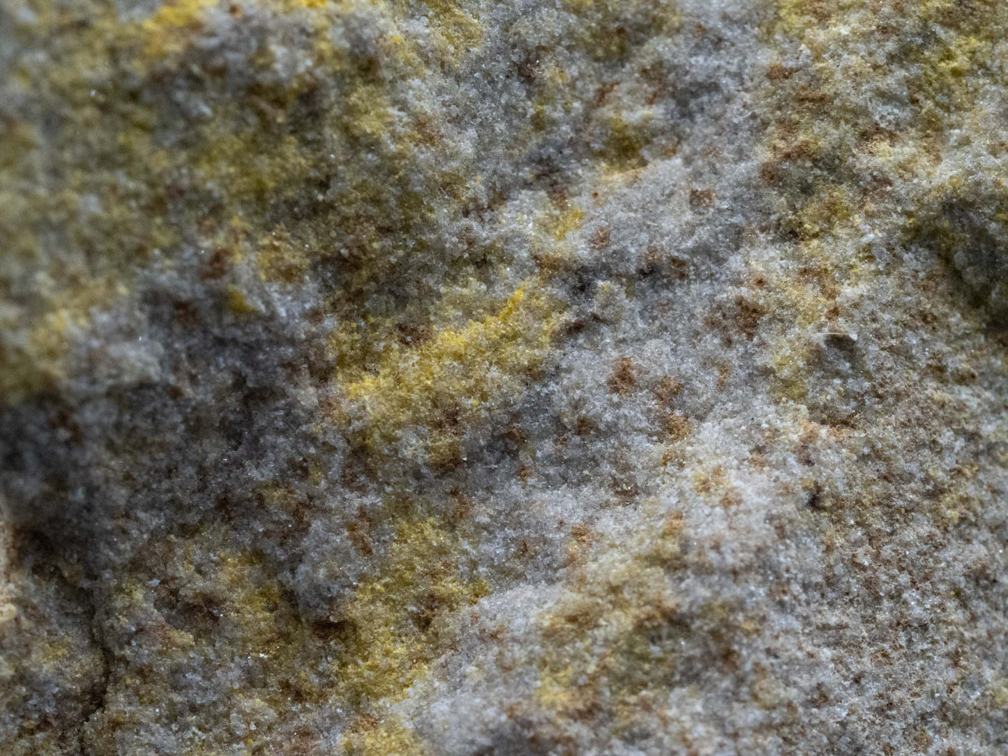 Schoepite - Temple Mountain Mining District, Emery County, Utah, USA