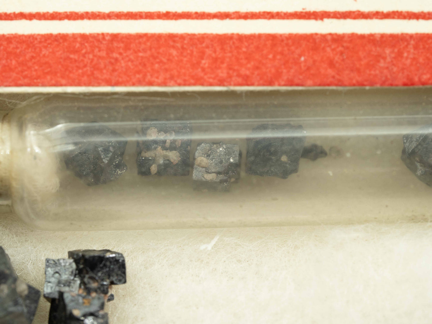 Thorian-Uraninite Crystals — Tory Hill, Haliburton County, Ontario, Canada Classic Riker Mount Set — Ex Ward's Scientific Establishment