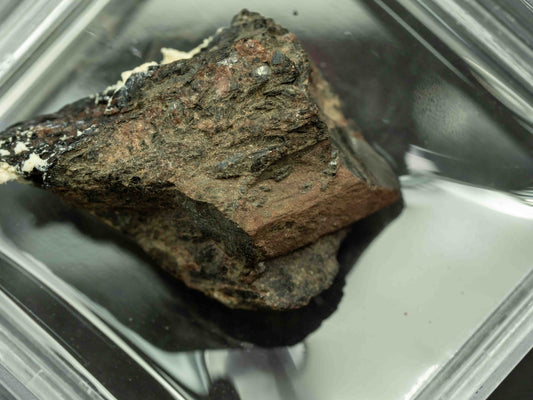 Uranothorite — Halo Uranium Mine, Cardiff Township, Hastings County, Ontario, Canada (Ex. Bill Plavic Collection)