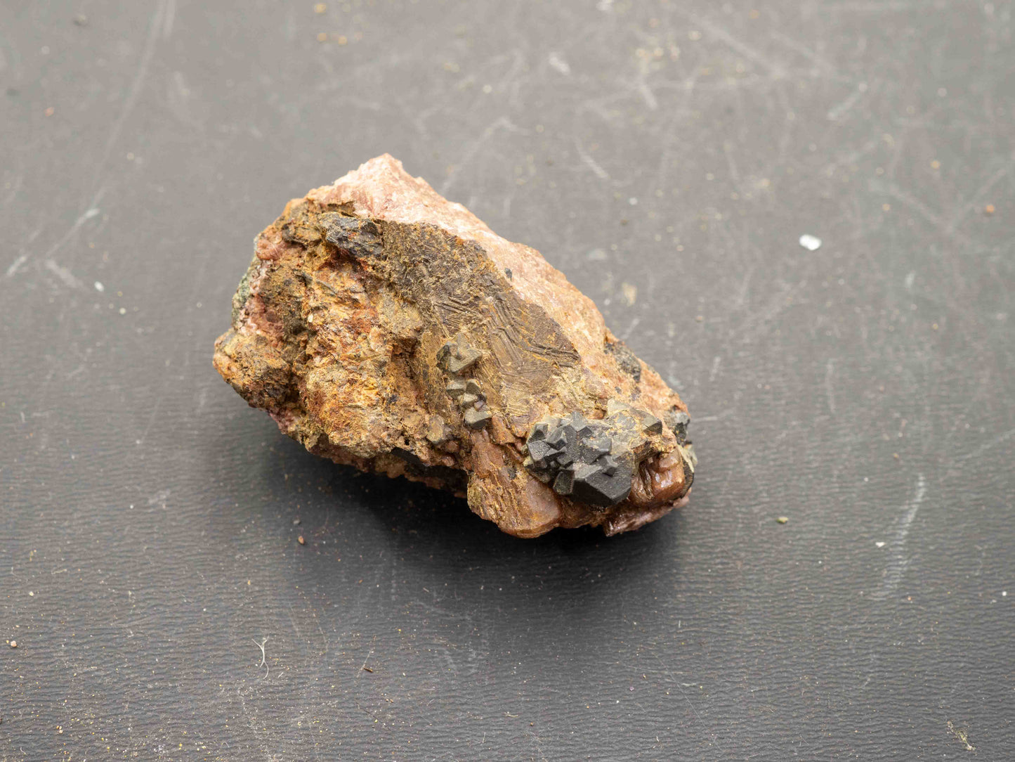 Uraninite (Crystals) — Eagles Nest Occurrence, Bancroft, Ontario