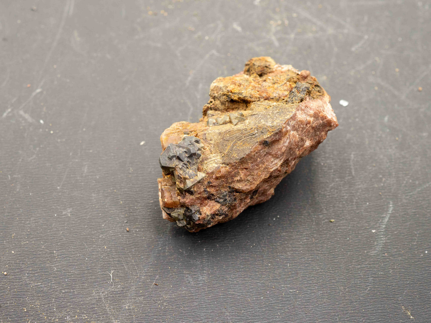 Uraninite (Crystals) — Eagles Nest Occurrence, Bancroft, Ontario