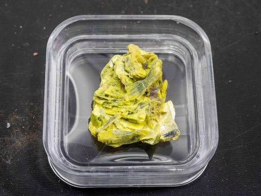 Autunite — Daybreak Mine, Spokane, Washington