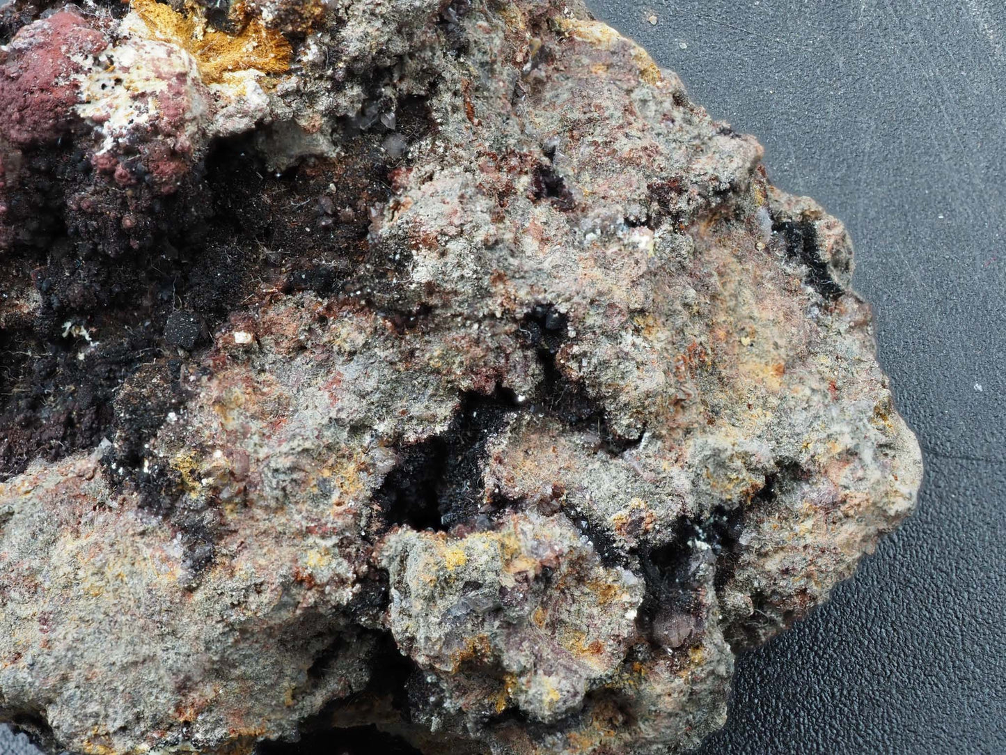 Uranophane - Madawaska (Faraday) Mine, Faraday Township, Hastings County, Ontario, Canada