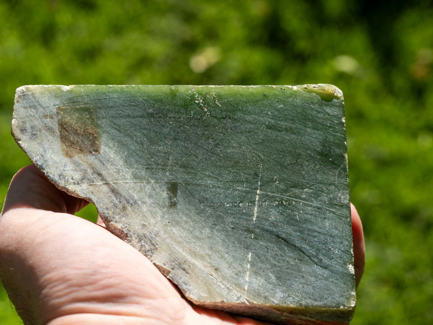 Canadian Nephrite Jade - Cassiar Mountains, British Columbia, Canada