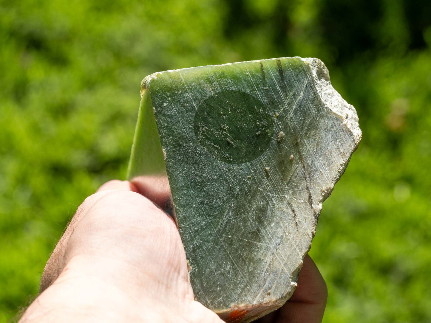 Canadian Nephrite Jade - Cassiar Mountains, British Columbia, Canada