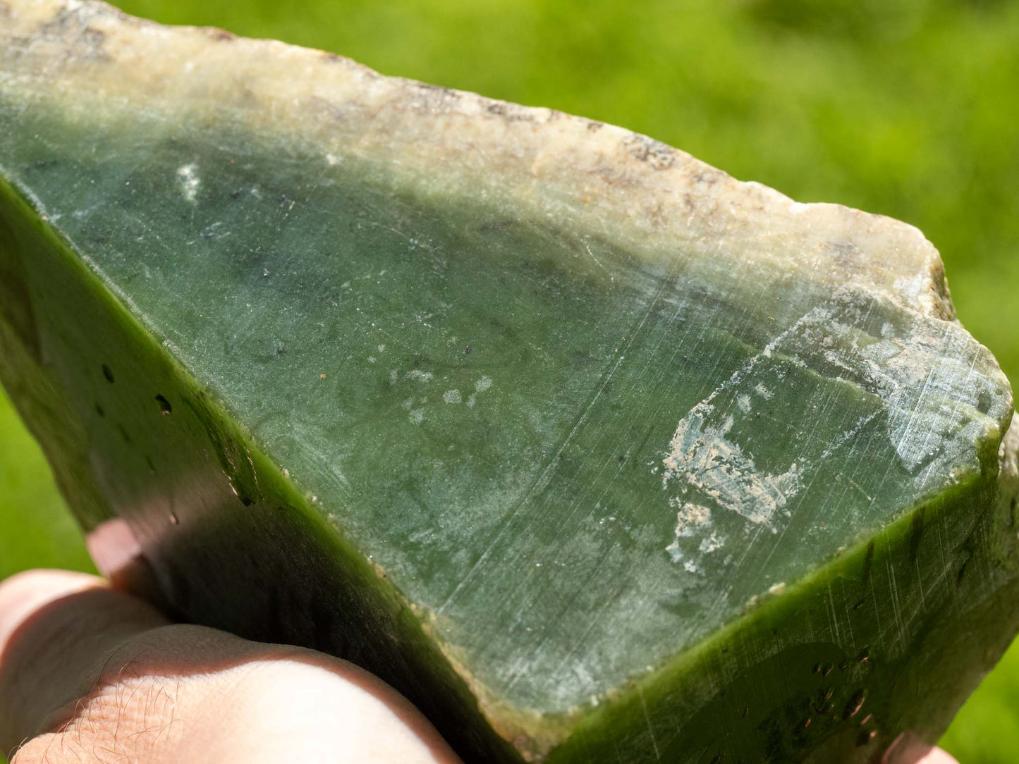 Canadian Nephrite Jade - Cassiar Mountains, British Columbia, Canada