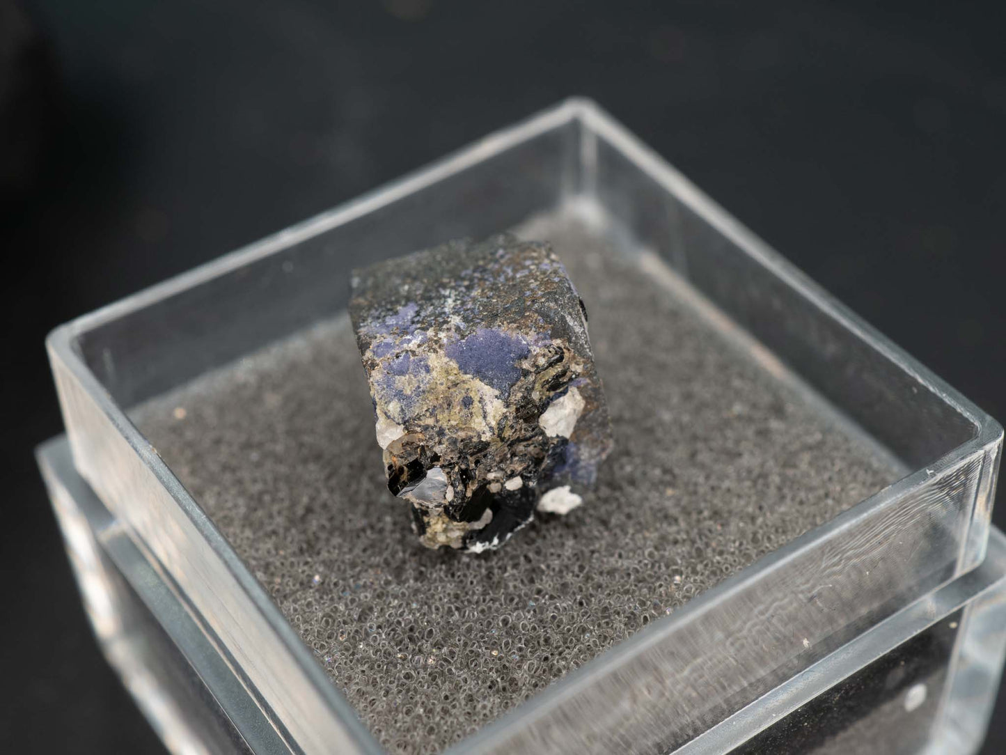 Uraninite Crystal - Cardiff Uranium Mine, Cardiff Township, Hastings County, Ontario, Canada