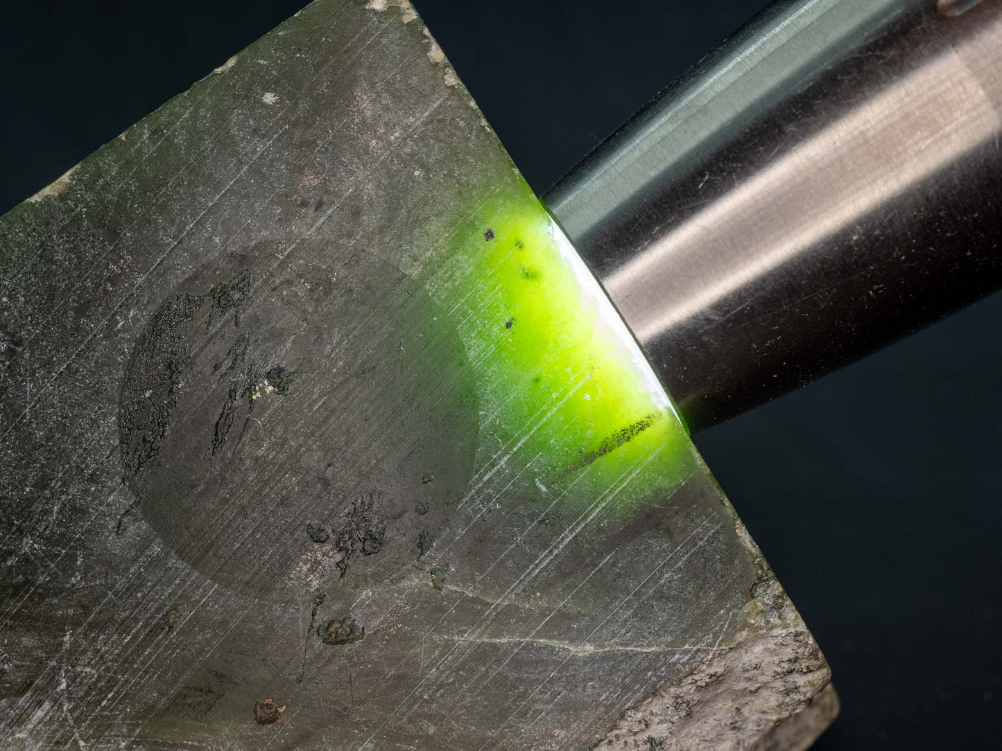 Canadian Nephrite Jade - Cassiar Mountains, British Columbia, Canada