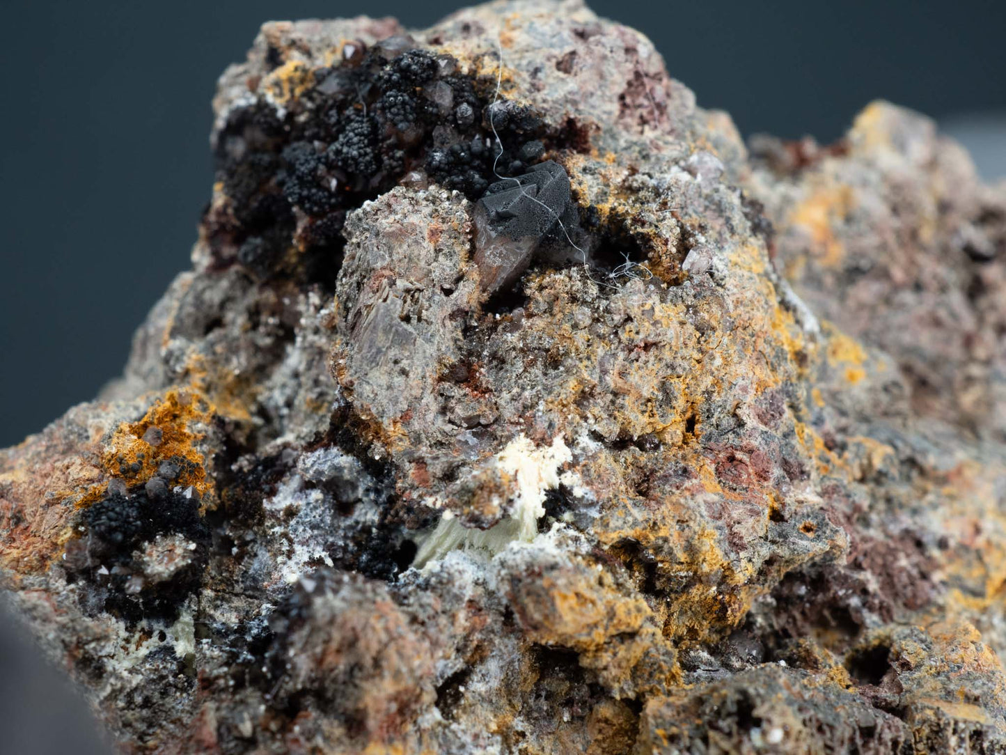 Parauranophane & Cyrtolite Zircon - Madawaska (Faraday) Mine, Faraday Township, Hastings County, Ontario, Canada