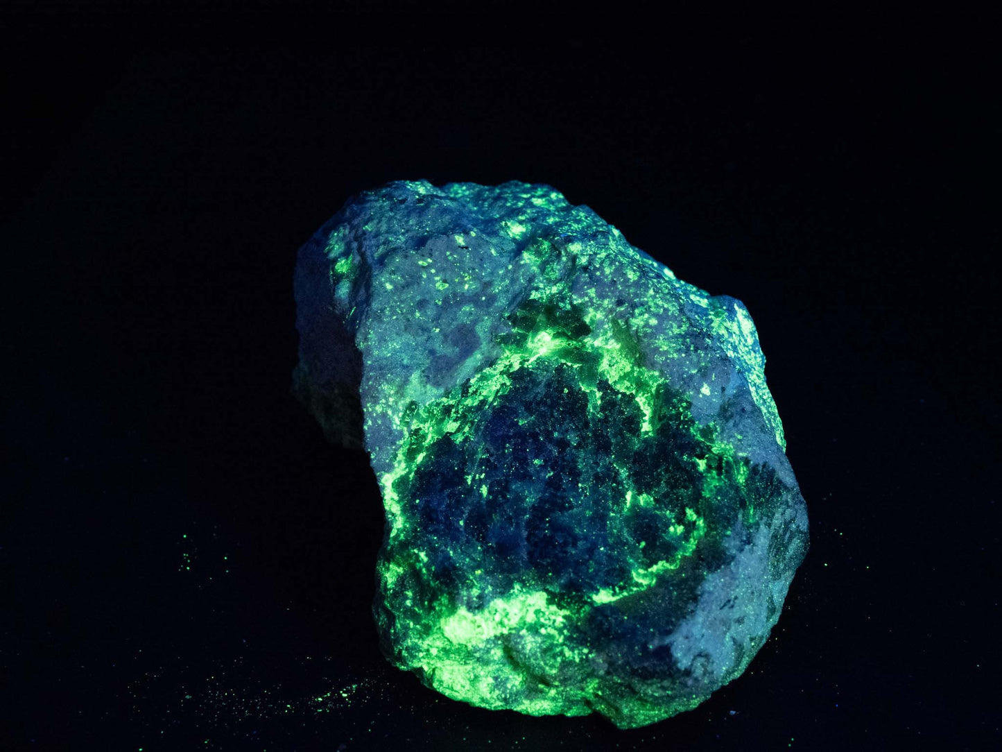 Autunite & Uranophane - Ruggles Mine, Grafton, Grafton County, New Hampshire, USA