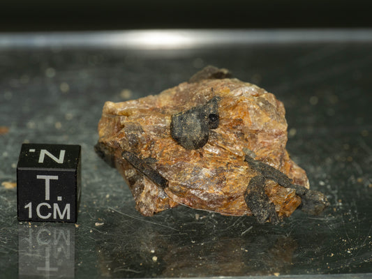 Allanite-(Ce) - MacDonald Mine, Monteagle Township, Hastings Highlands Municipality, Hastings County, Ontario, Canada