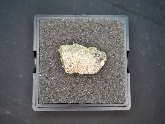 Trinitite (1.3 grams) - Trinity site, White Sands Missile Range, Socorro County, New Mexico, USA - July 16, 1945 at 5:29am MWT