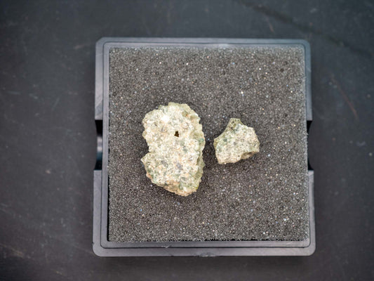 Trinitite (1.1 grams) - Trinity site, White Sands Missile Range, Socorro County, New Mexico, USA - July 16, 1945 at 5:29am MWT