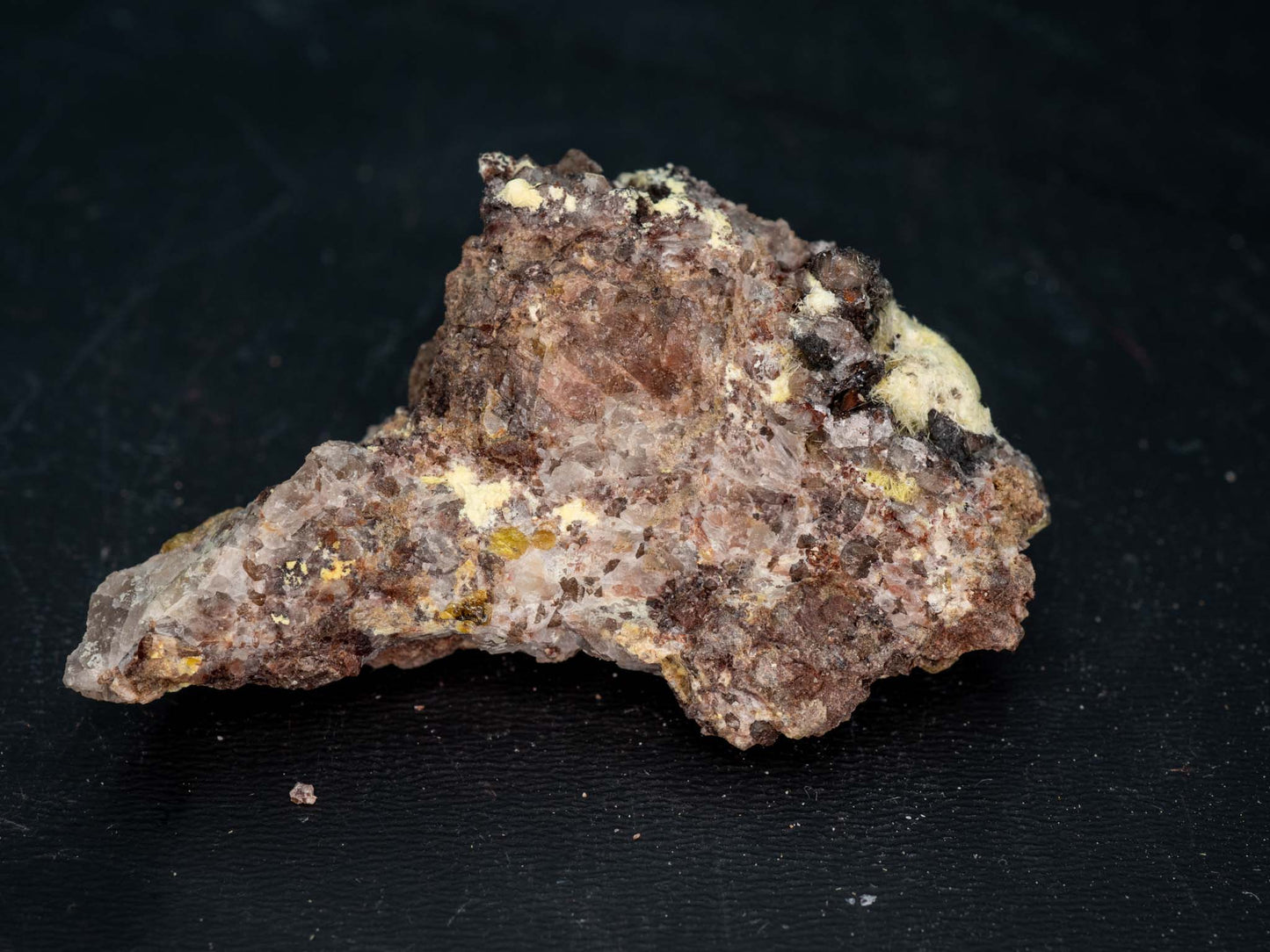 Uranophane - Madawaska (Faraday) Mine, Faraday Township, Hastings County, Ontario, Canada