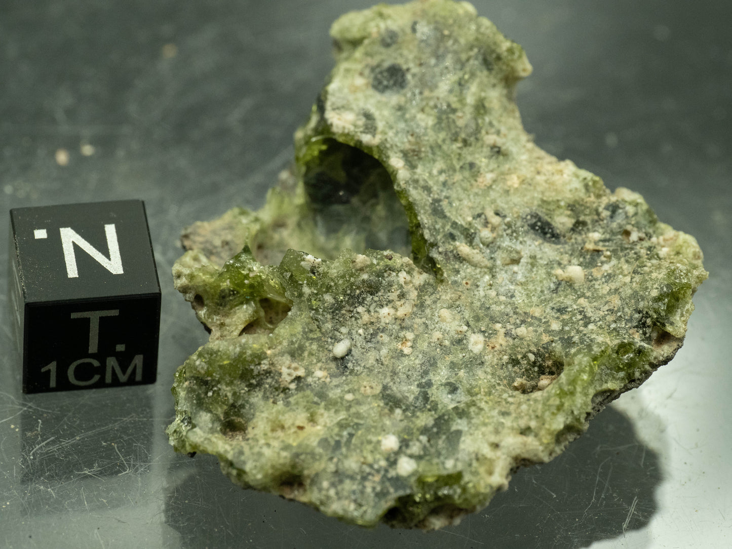 Trinitite (11.87 grams) - Trinity site, White Sands Missile Range, Socorro County, New Mexico, USA - July 16, 1945 at 5:29am MWT