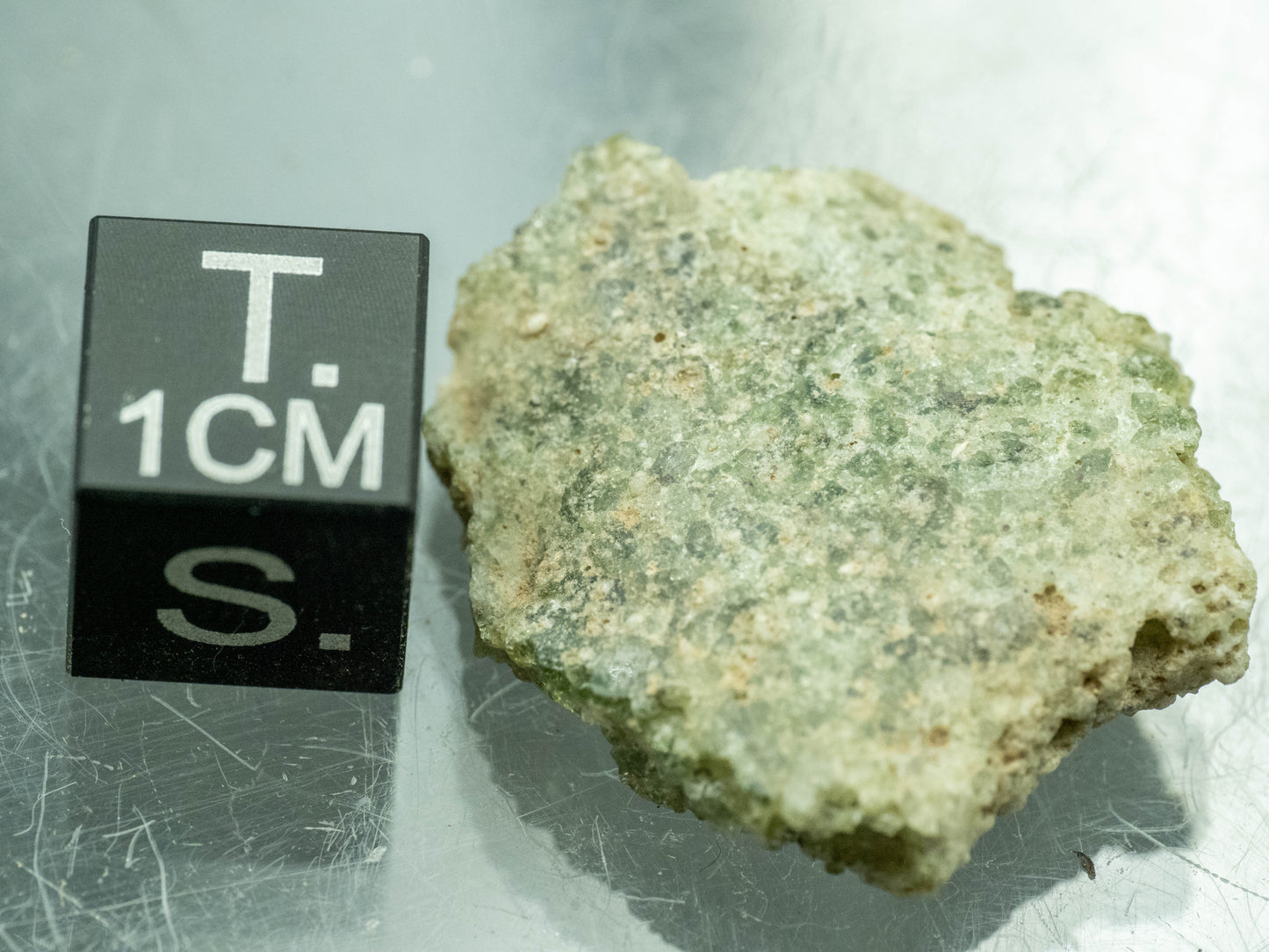 Trinitite (3.61 grams) - Trinity site, White Sands Missile Range, Socorro County, New Mexico, USA - July 16, 1945 at 5:29am MWT