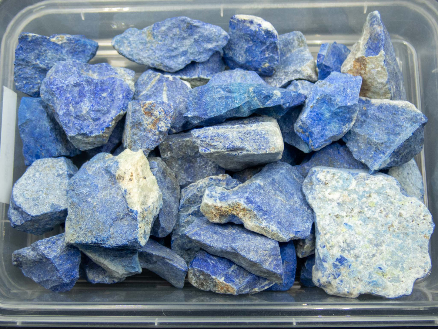 Bulk Rough Lapis Lazuli - Afghanistan ($0.20USD/gram)