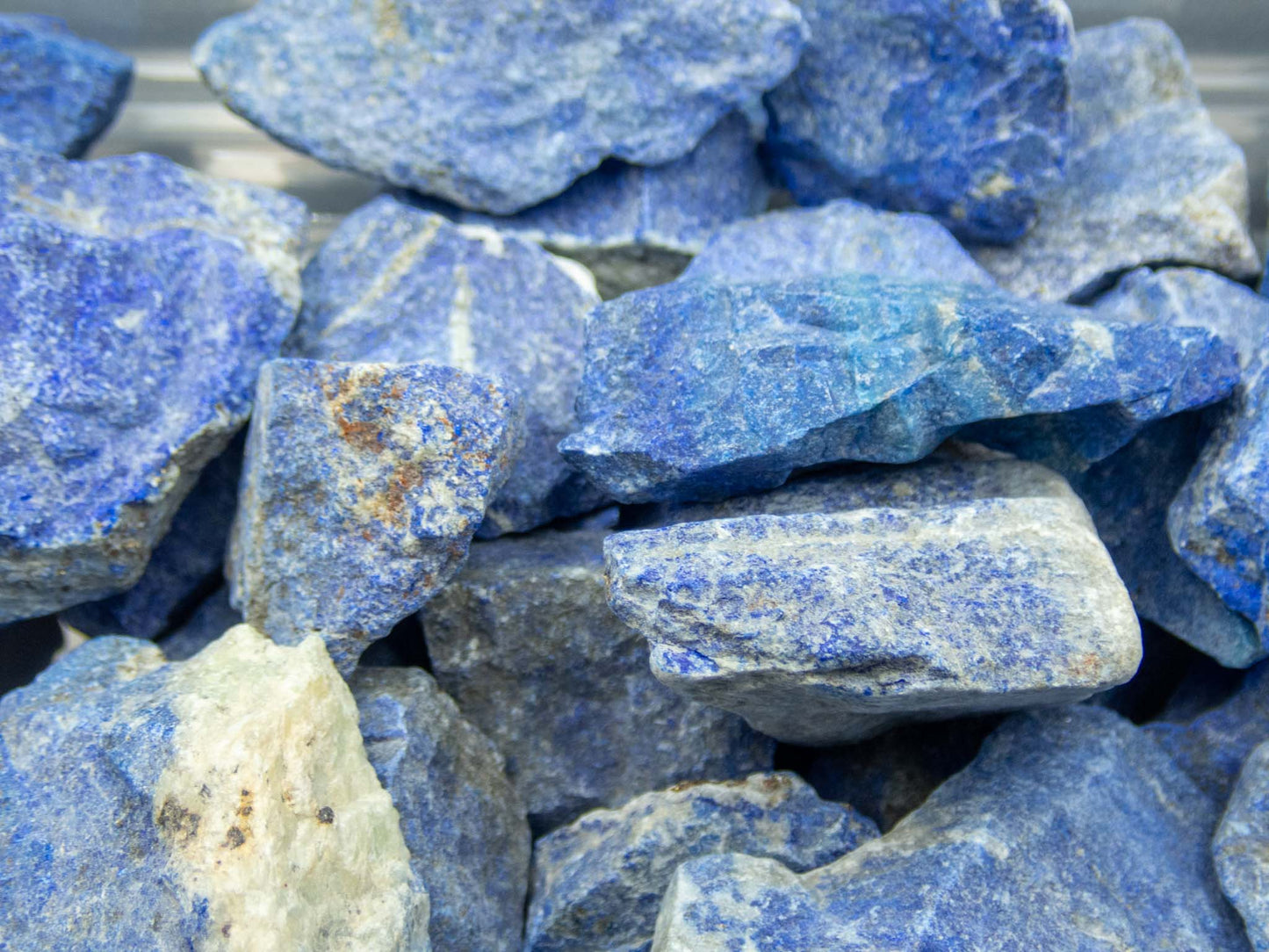 Bulk Rough Lapis Lazuli - Afghanistan ($0.20USD/gram)