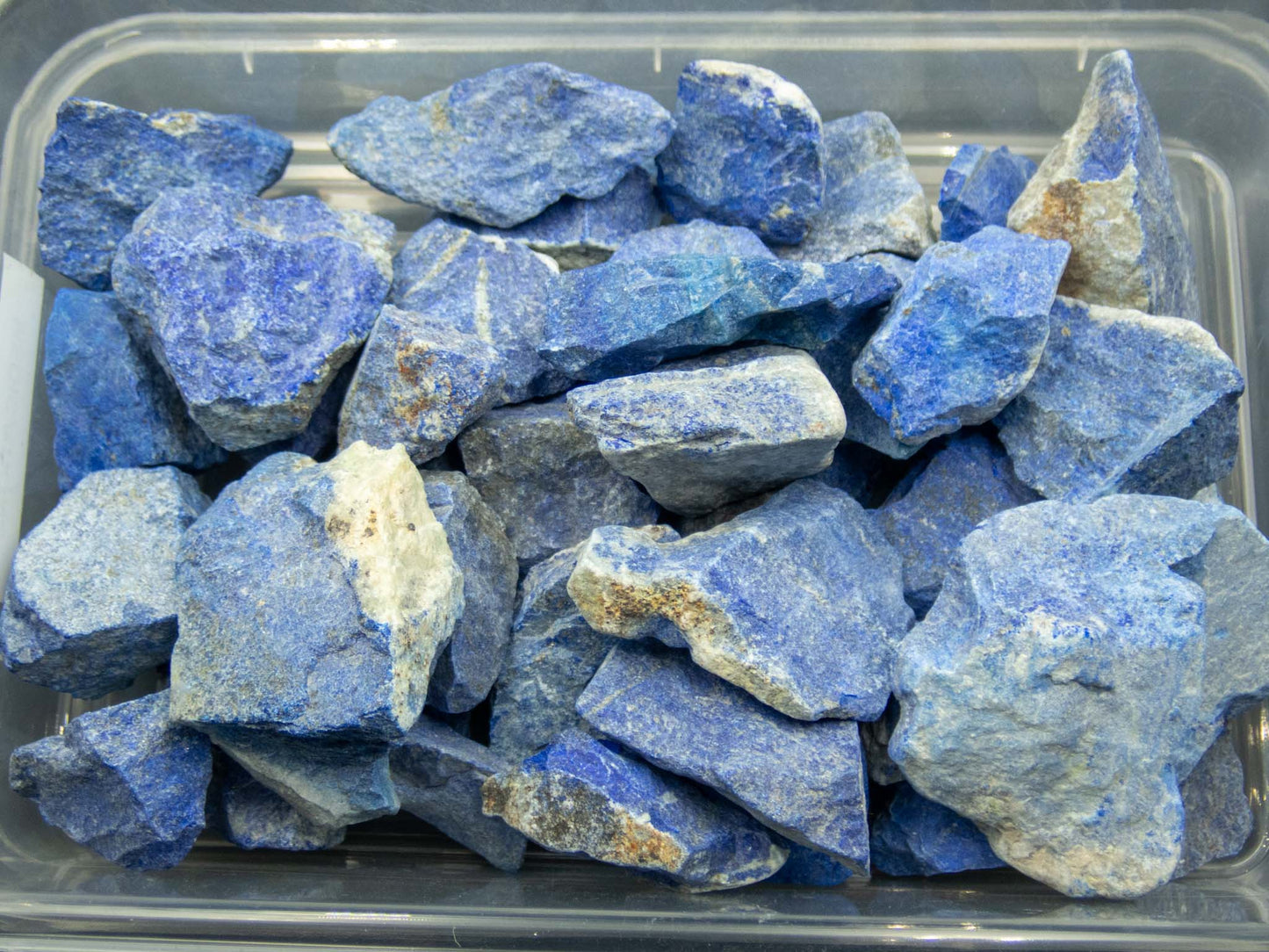 Bulk Rough Lapis Lazuli - Afghanistan ($0.20USD/gram)