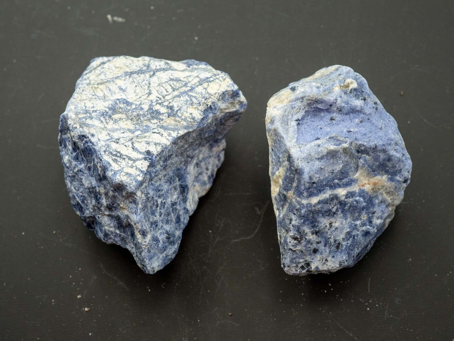 Sodalite - Minas Gerais, Brazil (2 Pieces)