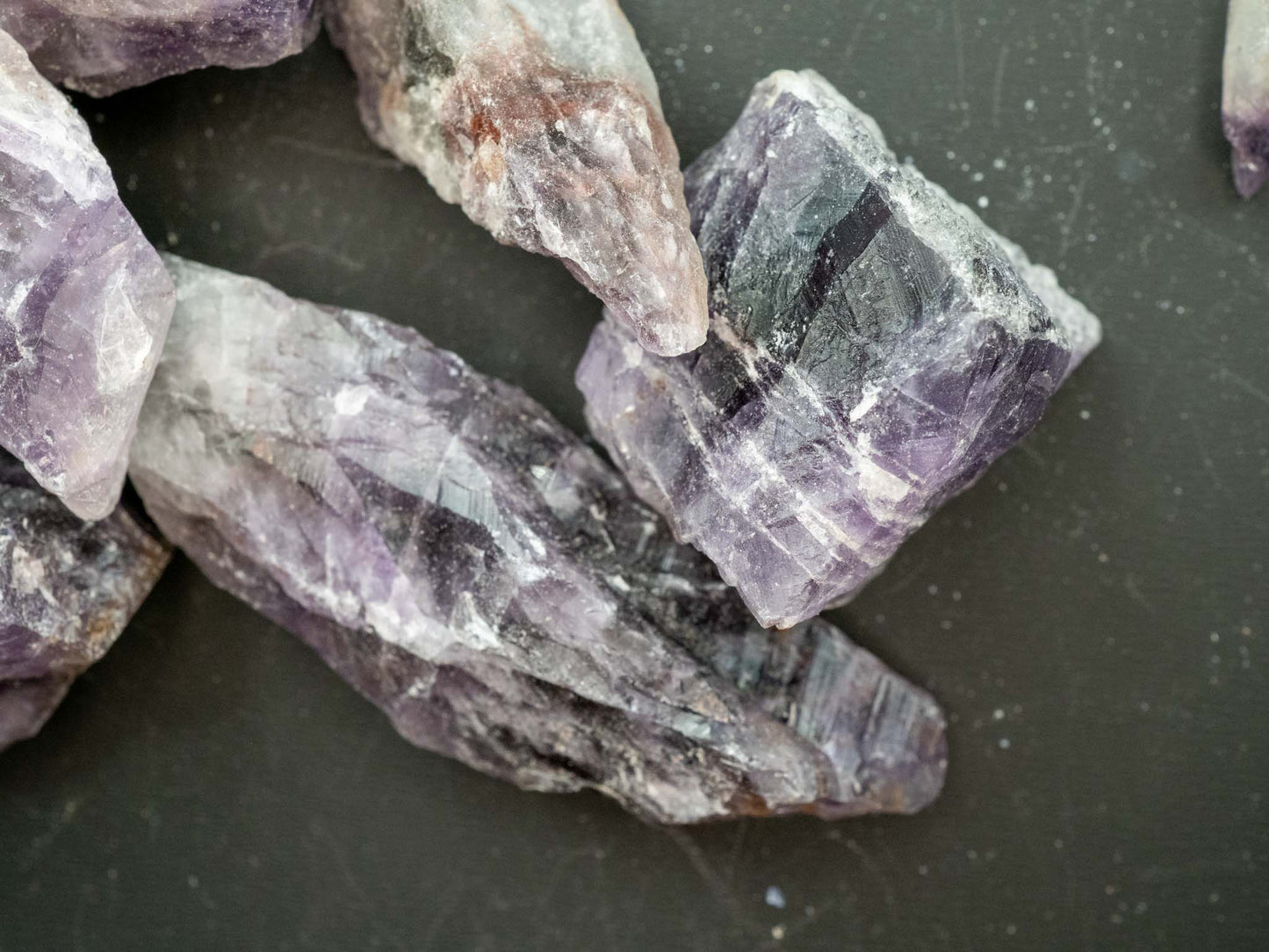 "Laser" Amethyst Crystal lot - Rio Grande Del Sol, Brazil (92 grams)