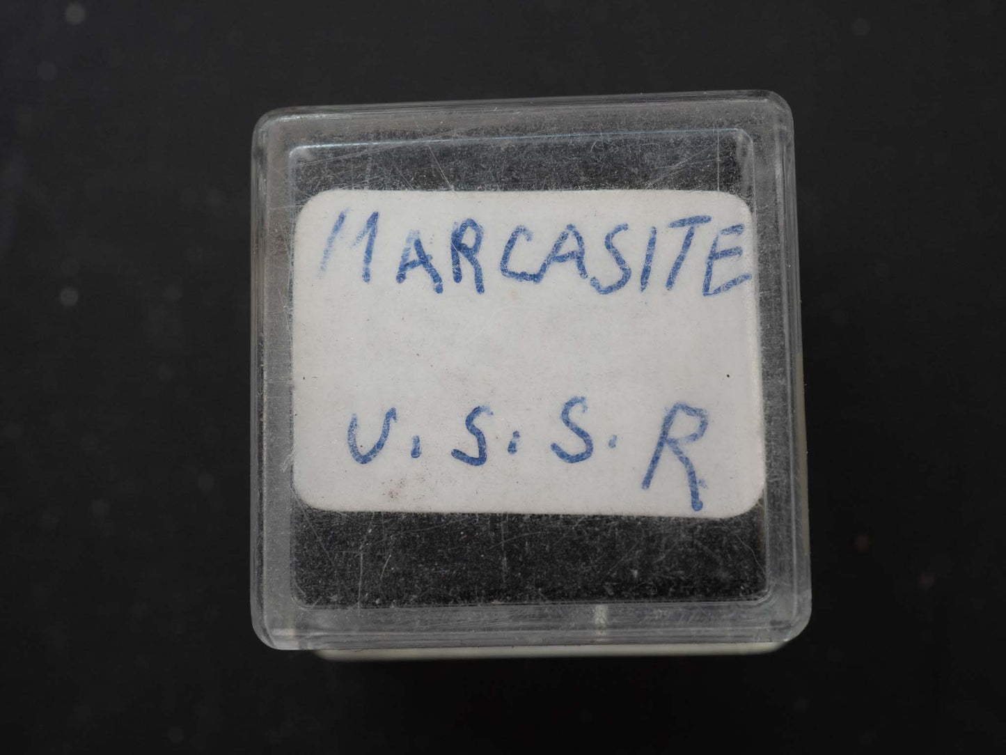 MICROMOUNT: Marcasite - U.S.S.R