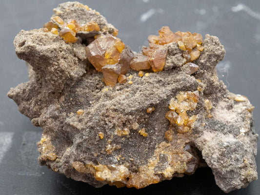 Sphalerite - Flamborough (Flamboro) Quarry,  West Flamborough Township, Hamilton, Ontario, Canada