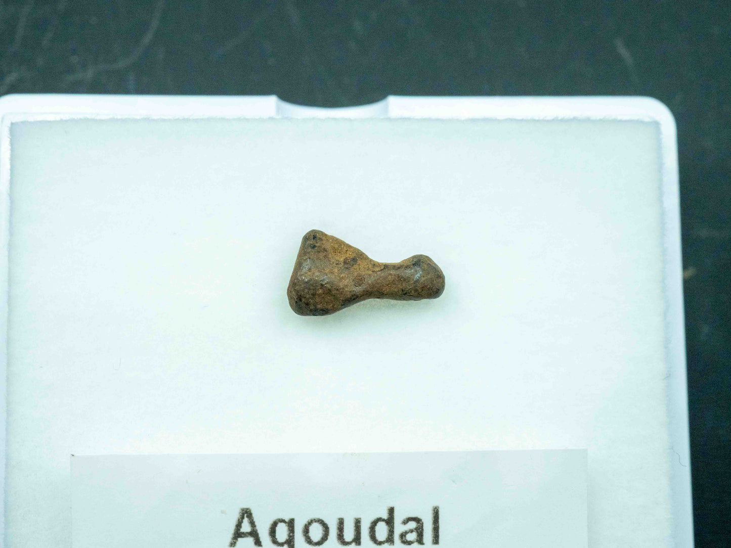 Agoudal — Iron Meteorite (IIAB) (0.546 grams)