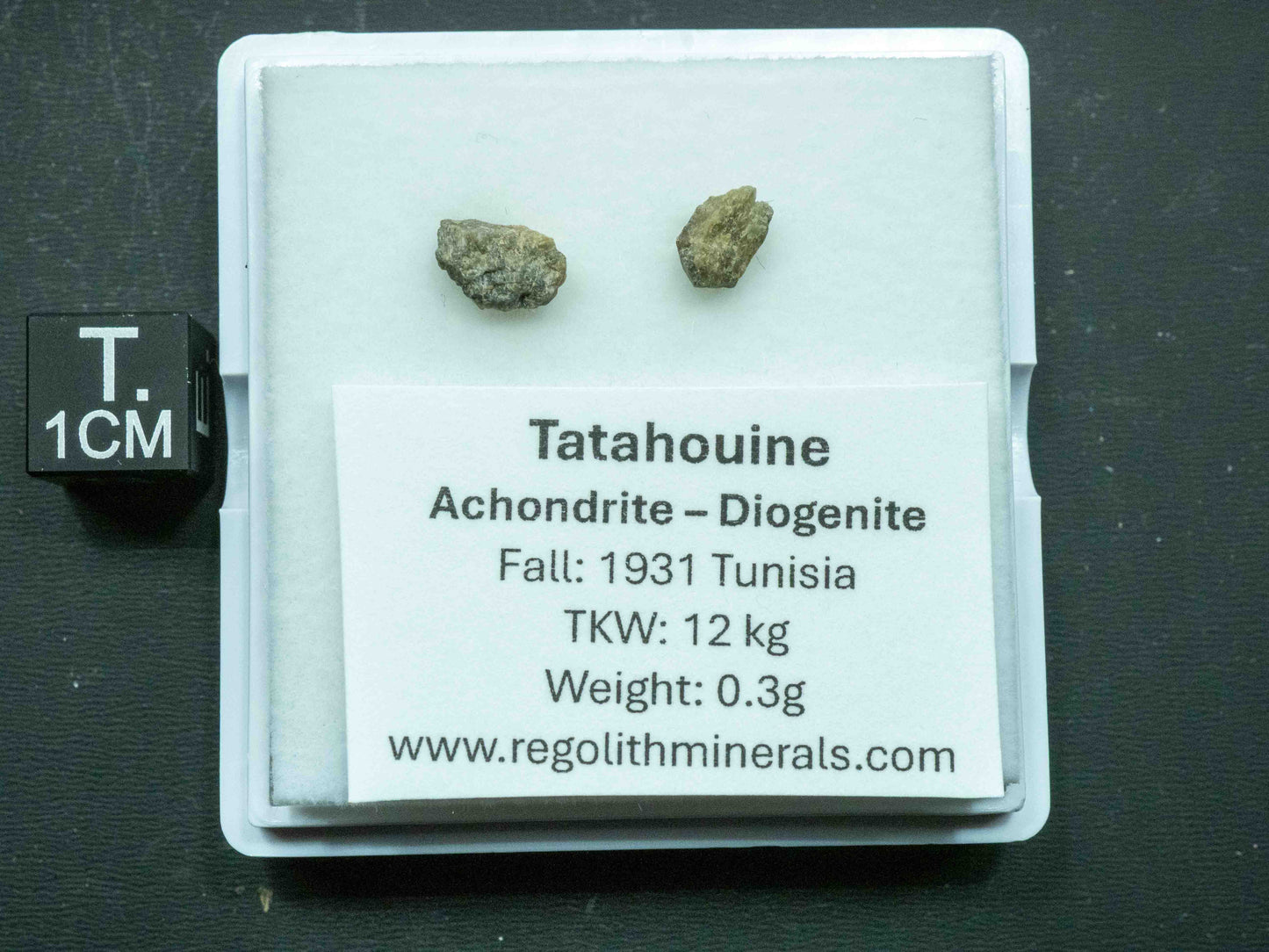 Tatahouine — Diogenite (Vesta) (0.3 grams)