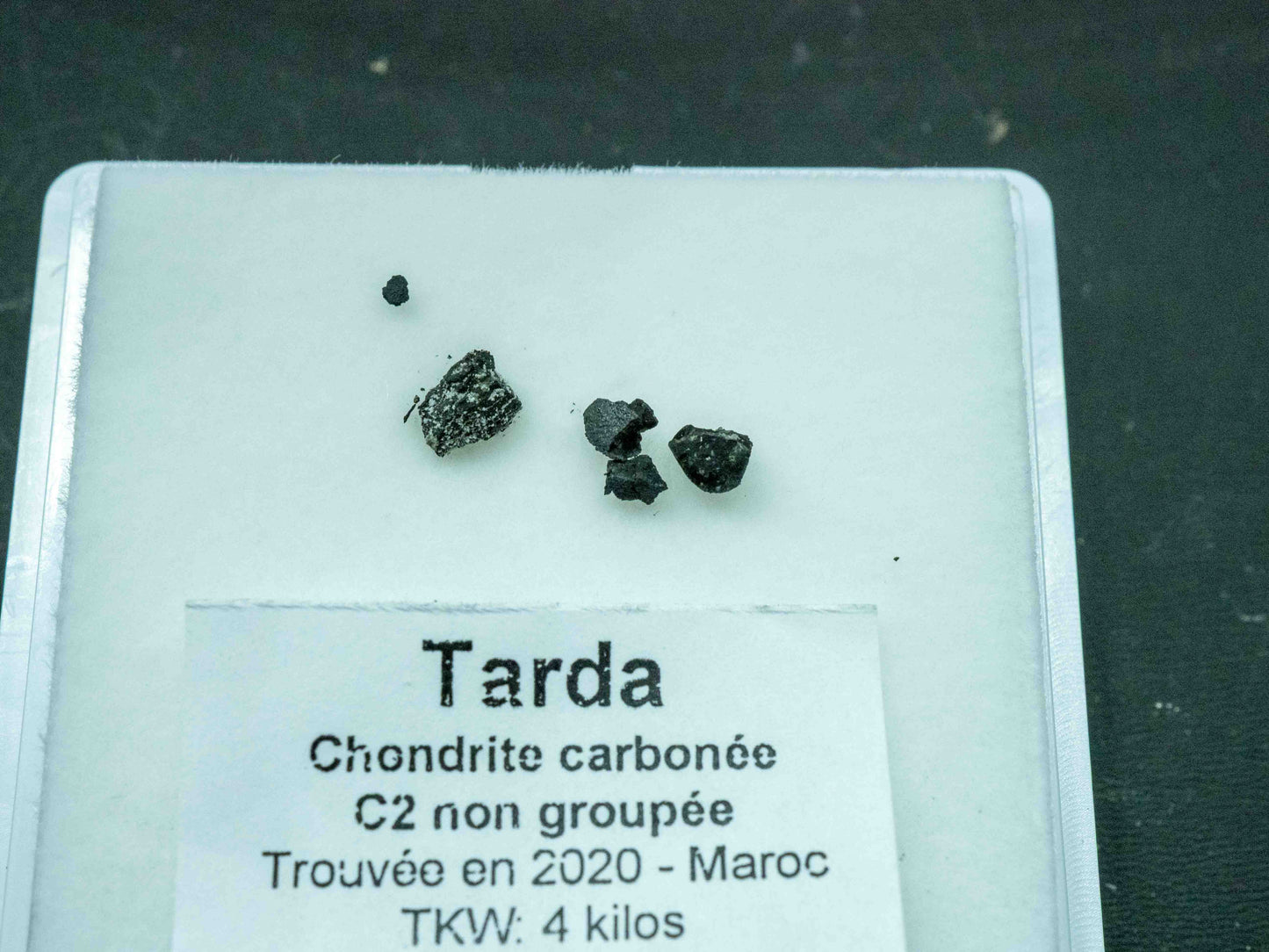 Tarda — C2 Ungrouped Carbonaceous Chondrite (0.10 grams)