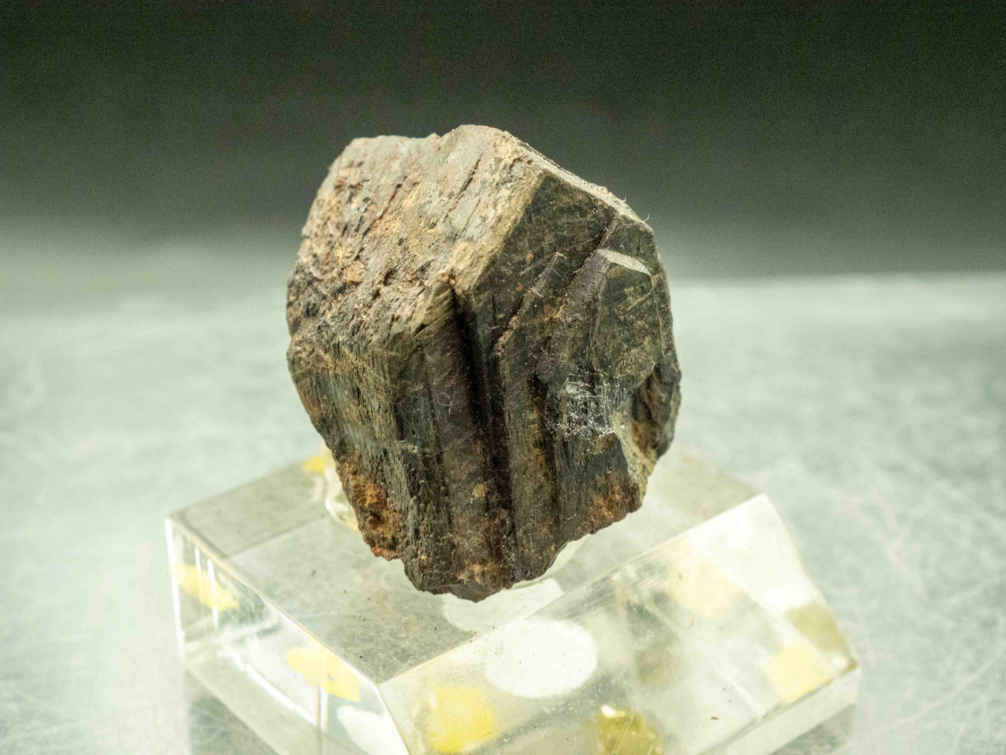 Euxenite-(Y) — J.G. Gole Quarry, Murchison Township, Nipissing District, Ontario ex. Melanson Collection