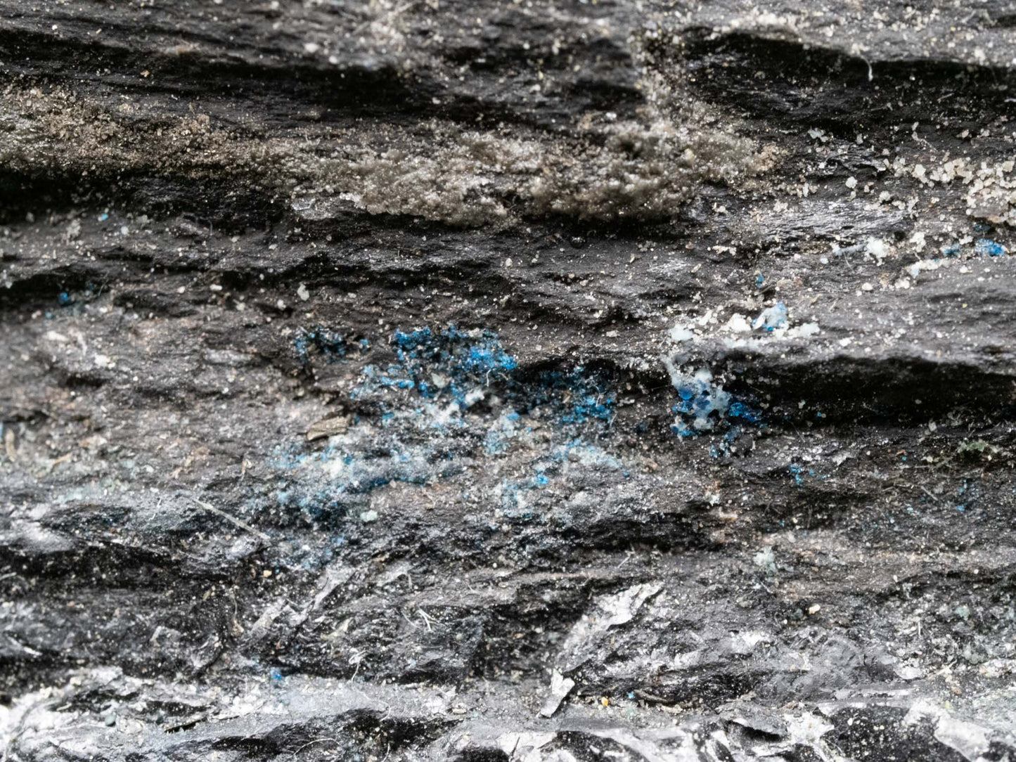 Bobjonesite & Orthominasragrite - North Mesa #2 mine, Temple Mountain Mining District, Emery County, Utah USA